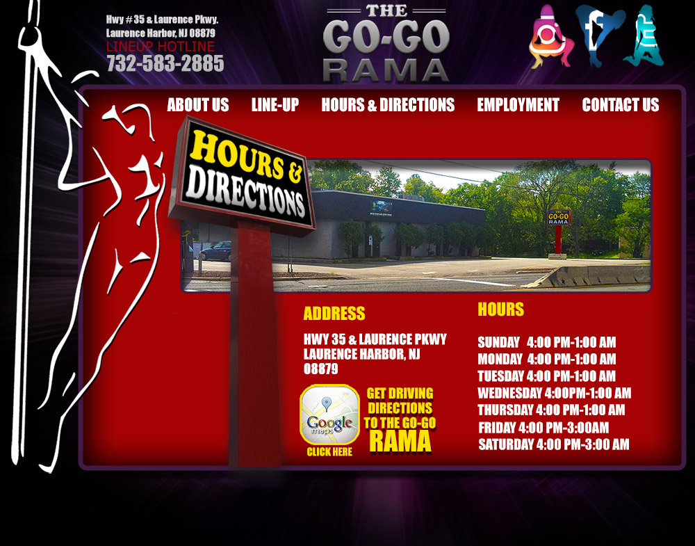 The GOGO RAMA New Jersey's finest strip club.
