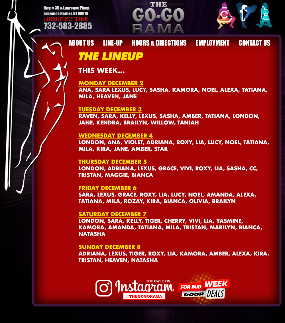 The GO-GO RAMA | New Jersey’s finest strip club